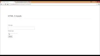 HTML 5 Inputs Range