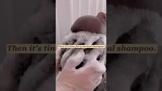 amazing Head Care Massage 💆African hair texture 🥰 #spa #skincare #headmassage #headspa #relax #asmr 