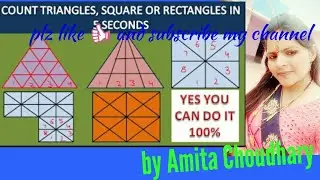counting of figures || Part-1 || tricks Hindi For DSSSB, FIRST GRADE RPSC,SSC, BANK PO,RAILWAY