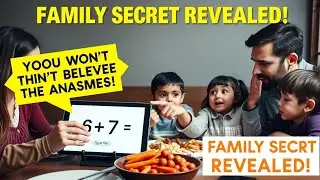 Family Secret Revealed: The Viral Math Puzzle That Broke Our Dinner Table! (6+7=? Live)