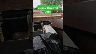 Two junk jobs today: NY move-in cleanup and backyard gym removal. #JunkRemoval