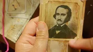 Faux Cabinet Cards!