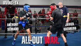 WAR! PRESSURE STYLE Boxers Trade SHARP And VICIOUS Blows in Sparring!