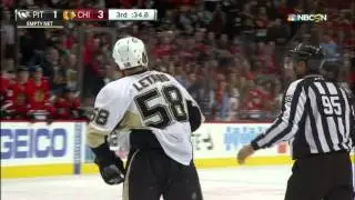 Gotta See It: Letang headlocks Toews & scores the takedown