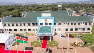 SEE THE ULTRA-MODERN KDF REGIONAL HOSPITAL COMMISSIONED BY PRESIDENT UHURU TODAY IN ISIOLO!!