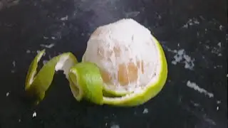 How To Peel Sweet Lime Perfectly within a minute|Peel Mousambi in a easy way