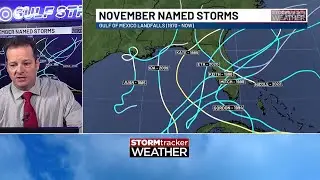 November tropical storm formation