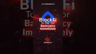 BlockFi To File For Bankruptcy Immediately