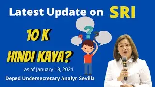 DEPED SRI UPDATE as of January 13, 2021 #Deped #SRI update