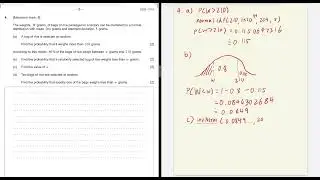 IB May 2023 SL Math Analysis and approaches Paper 2 TZ2 Question 4