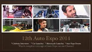 Quick look at brands & Cars on display at Auto Expo 2014 (The Motor Show)