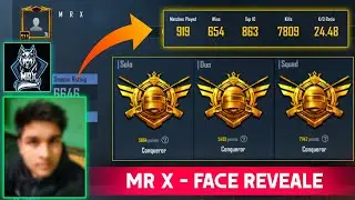 King Of Solo vs Squad MRX Hindi Gaming Pubg Profile ,Kd Ratio & Statistics | MRX Face Reveal