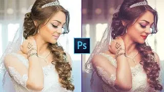 Photoshop CC Tutorial: Wedding Photo Edit : CAMERA RAW Filter (2019)