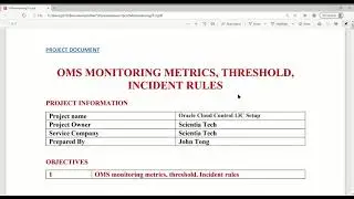 OMS Monitoring Part 2: Incident Rules, alter notification Tips, metrics, template, threshold