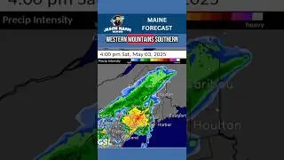 Maine weather in 60: Showers and thunderstorms move through this weekend