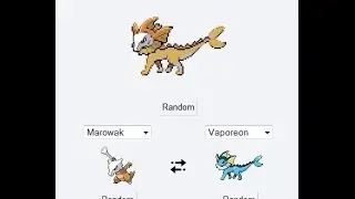 Ro draws: Pokemon fusion Marowak & Vaporeon