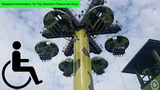 Toy Soldiers Parachute Drop Disabled Entrance - Disabled at Disney DLP Disneyland Paris