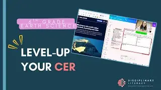Level-Up Your CER, 6th Grade Earth Science