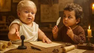 Малыш Трамп встречает малыша Леонардо да Винчи 🎨 Подкаст &laquo;Мастерская гениев&raquo;