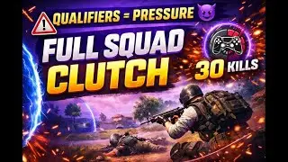 BGIS 2026! 30 KILLS WWCD 🔥IN-GAME QUALIFIERS |