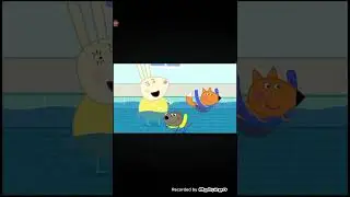Peppa pig swinging lesson