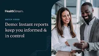 Demo: Instant reports keep you informed and in control