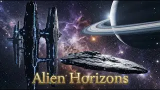Alien Horizons 🌌 Dark Space Ambient Music & Cosmic Soundscapes