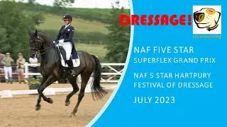 Fenella Quinn & Hawtins Delicato CDI 3 Star Grand Prix Special at Hartpury Festival of Dressage 2023