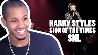 HARRY STYLES - SIGN OF THE TIMES SNL REACTION