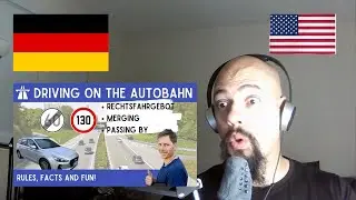 American reacts To 4 Important Rules of the Autobahn