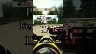 #f12013 classics Williams 1988 Vs Ferrari 1988