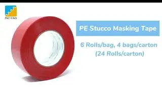 PE stucco masking tape