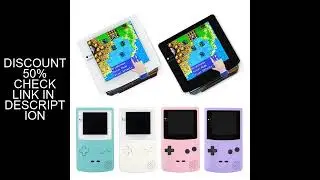 HISPEEDIDO GBC OLED AMOLED Laminated Touch Screen OSD Menu RETRO PIXEL Kit For GameBoy Color GBC Wit