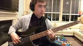 きのこ帝国 金木犀の夜 Kinoko Teikoku - Kinmokusei no yoru bass cover