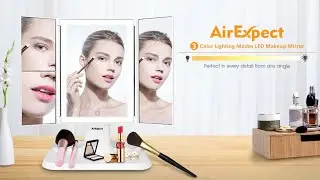 Best Professional Makeup Mirror | Makeup Mirror Vanity Mirror with Lights,  3 Color Lighting Modes