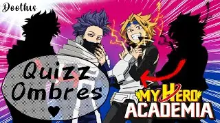 Devine les personnages de MHA selon leur SILHOUETTE