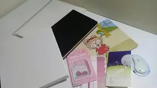 SHOPEE HAUL STATIONERY | binder b5, mousepad, sticknote, journal book