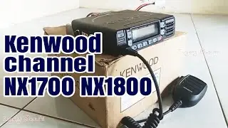 Rig Kenwood NX1700 NX1800 | Radio Channel Program Software Komputer