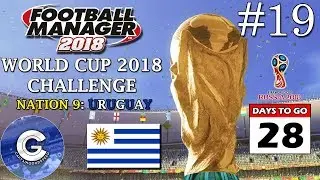 FM18 World Cup Challenge | Nation 9: Uruguay | E19: A BIG CHANCE! | Football Manager 2018