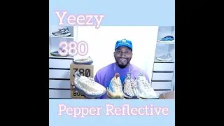 WATCH BEFORE YOU BUY! Yeezy 380 Pepper Reflective Unboxing & Review + On Foot