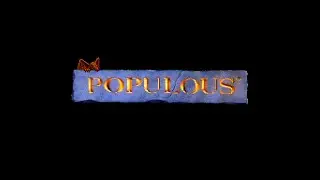 Populous (Super Nintendo) &ndash; &Eacute;cran-titre (Europe - PAL) &ndash;&nbsp;1080p