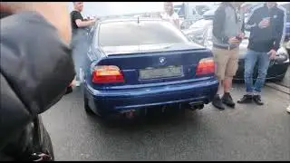 BMW Syndikat 2019 Weltgr&ouml;&szlig;tes BMW Treffen BMW M5 E39 spuckt Flammen