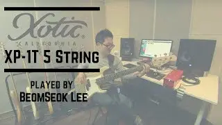 [HolyOneMusicShop-Xotic] XP-1T 5 String Electrum Metalic- What's going on (Covered) -BeomSeok Lee