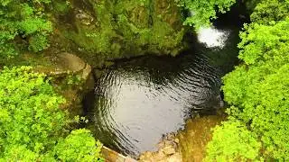 Uk, Snowdonia, Wales, blue Lake, Ceunant Mawr Waterfall ,Llyn Peris