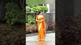 Latest Beautiful Pattu Saree Blouse Design | Traditional Saree Look❤️Designer saree #Sarees #saree 