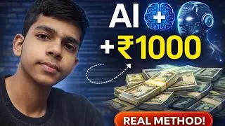 AI se ₹1000 ka First Online Income | Students ke liye Real Method