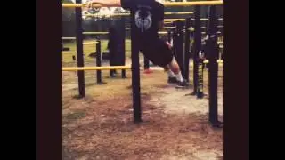 Air Walking at the iMuscleUp Compound