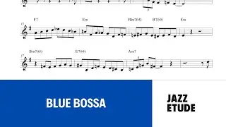 Blue Bossa trumpet