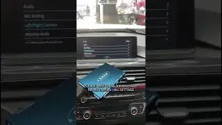 GRAV BMW carplay retrofit - scrolling all settings