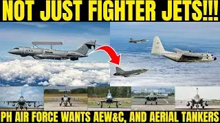 Not Just Fighter Jets: PH Air Force Wants Fighters, AEW&C, and Tankers
